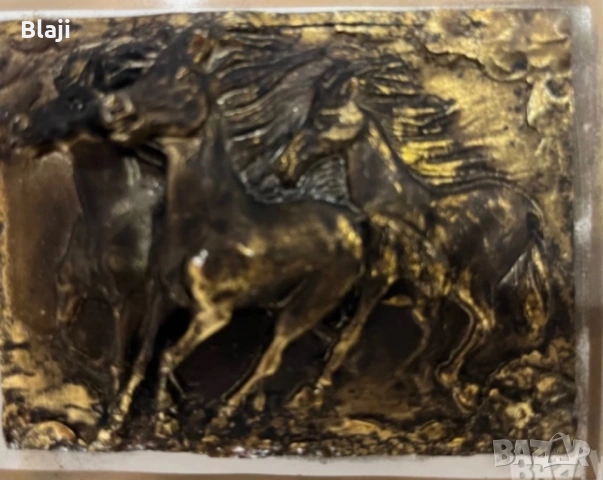 Картини три броя със сребро 925, снимка 7 - Антикварни и старинни предмети - 53395104