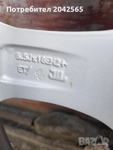 Джанти 16 цола Фолксваген Тигуан , снимка 7 - Гуми и джанти - 51003452