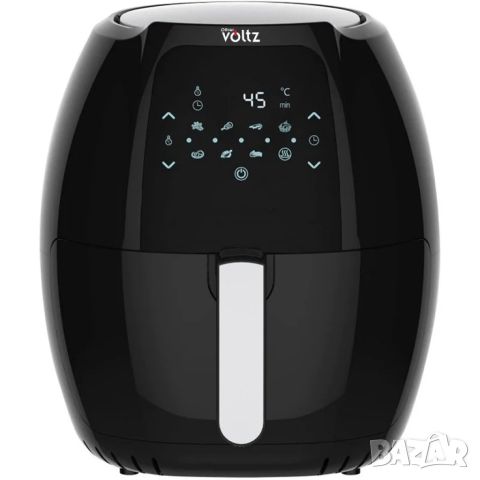 Промоция - Фритюрник AirFryer Voltz OV51980F 1800W, 7.7L, 2 ГОДИНИ ГАРАНЦИЯ, снимка 2 - Фритюрници - 46668009