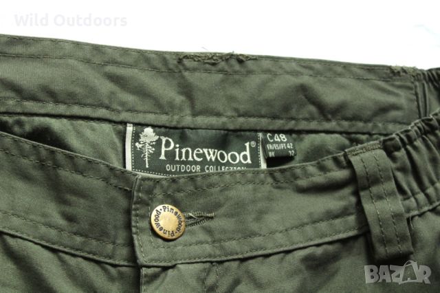 PINEWOOD - трисезонен ловен панталон, размер 48 (М); риболов; бушкрафт, снимка 4 - Екипировка - 45324897