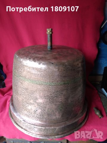 масивен Меден капак за казан 60х45 см, снимка 1 - Антикварни и старинни предмети - 45764693