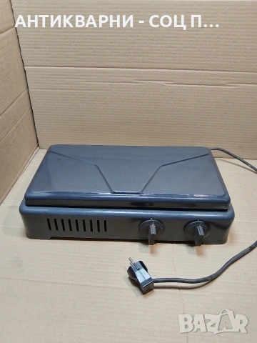 Соц Стар Голям Емайлиран Български Двоен Котлон. НОМЕР 1409., снимка 2 - Антикварни и старинни предмети - 53940460