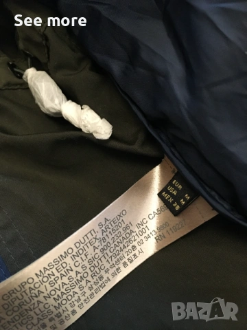 Massimo Dutti дамско яке в цвят олив размер М, снимка 11 - Якета - 53442796