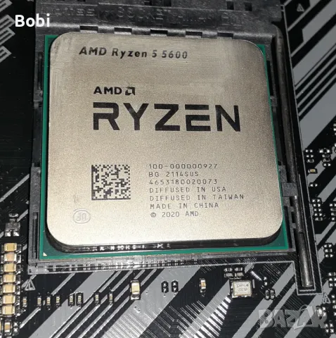 AMD Ryzen 5 5600 (non-X) 6-Core AM4 Tray, снимка 2 - Процесори - 48495667