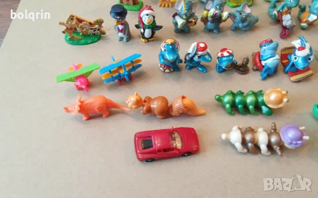 Стари играчки от шоколадови яйца Киндер Kinder Surprise делфини пингвини динозаври , снимка 2 - Колекции - 50056982