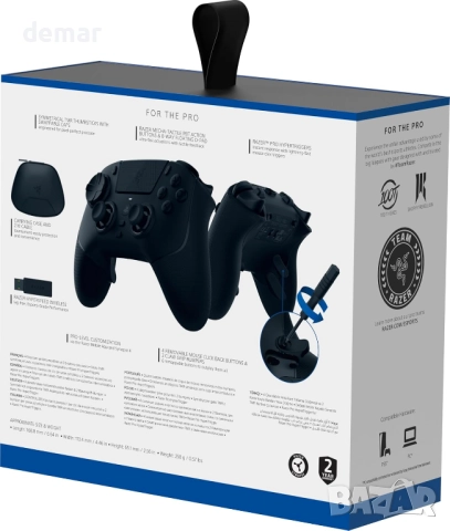 Razer Raiju V3 Pro Безжичен контролер за електронни спортове за PS5/PC, снимка 12 - Аксесоари - 52693077