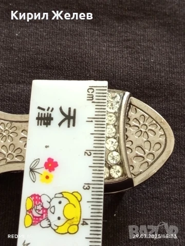 КАТАРАМА за КОЛАН с КРИСТАЛИ РЯДКА КРАСИВ СТИЛЕН ДИЗАЙН 12226, снимка 5 - Колани - 51180227