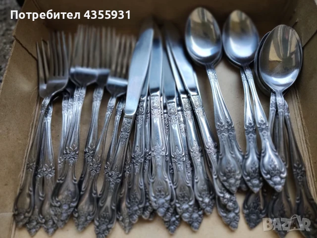 стари немски за хранене прибори старинни немски прибори за хранене , снимка 2 - Антикварни и старинни предмети - 50695611