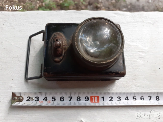 СТАР НЕМСКИ ФЕНЕР С ЛУПА HAWE ЛАМПА WW2 ВЕРМАХТ, снимка 7 - Антикварни и старинни предмети - 53519466