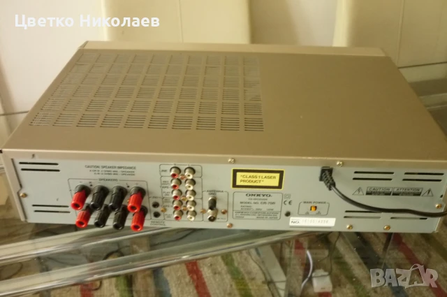 Onkyo CD RECEIVER CR-70R, снимка 7 - Ресийвъри, усилватели, смесителни пултове - 51419796