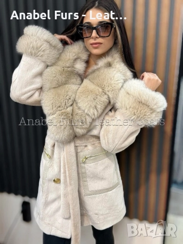 Дамски палта от естествена   кожа, снимка 10 - Палта, манта - 51996111