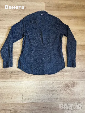 Мъжка риза Napapijri. Размер S, снимка 4 - Ризи - 50318922