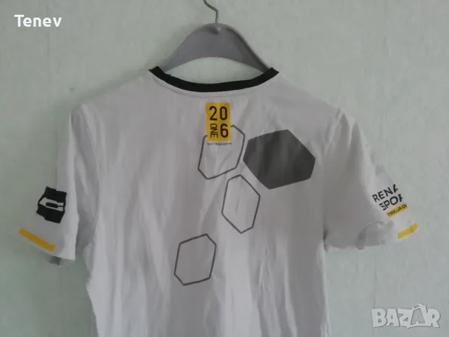 Jack & Jones Renault Sport F1 Formula One Team оригинална памучна тениска Рено Спорт Формула 1 М  , снимка 4 - Тениски - 49781093