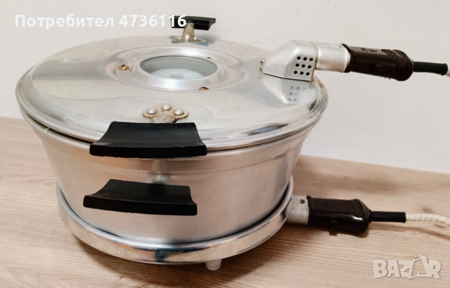 Електрическа тенджера.Много рядка.С ДВОЙНО ПЕЧЕНЕ горно и долно.Пълен комплект.