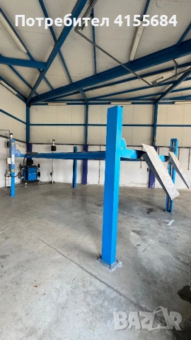 Четириколонен подемник за реглаж