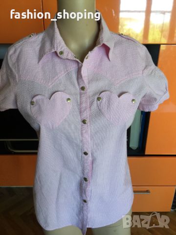 Дамска риза Love Moschino, размер S, снимка 1 - Ризи - 45670376