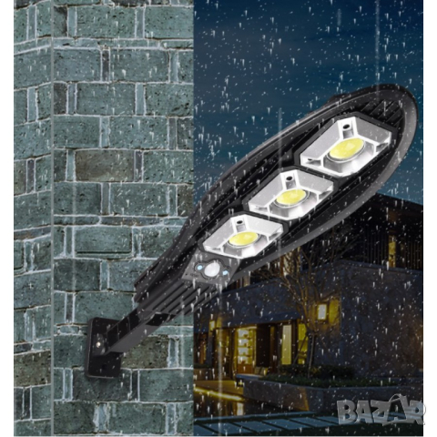 Улична соларна LED лампа влагозащитена, снимка 2 - Други - 29452143