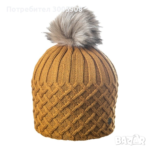 Продавам супер мега яка зимна дамска топла шапка с помпон 