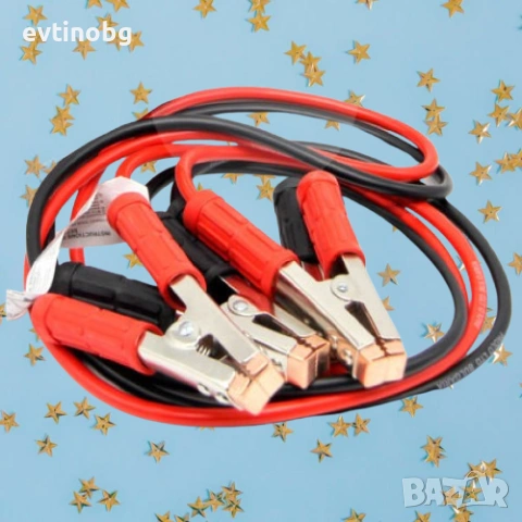 Усилени кабели за подаване на ток 600А – Професионални, за сигурен старт, снимка 2 - Аксесоари и консумативи - 53908873