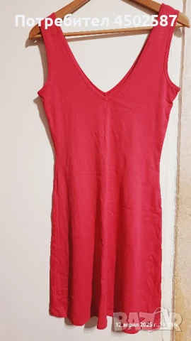 Червена рокля Victoria's Secret, снимка 2 - Рокли - 50930004