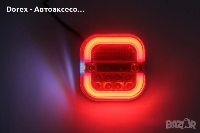 Комплект безжични LED стопове 12V-24V с магнит за ремарке, снимка 12 - Аксесоари и консумативи - 53826831