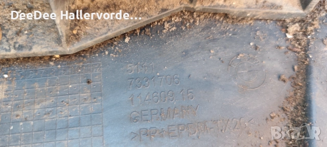 Предна броня BMW Series 5 F10/F11 2013-2016 51117331706 114609-15, снимка 6 - Части - 52448966