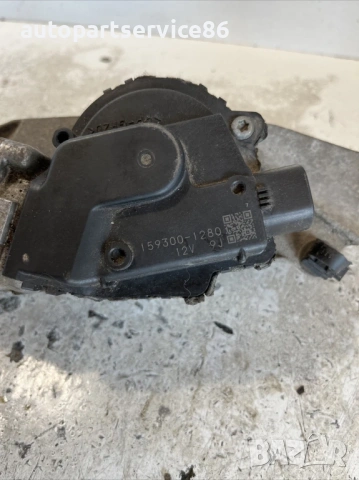 Предна механизация с мотор за чистачки за Mazda CX-7 2.3t RHD (2011) 159300-1280, снимка 3 - Части - 53624471