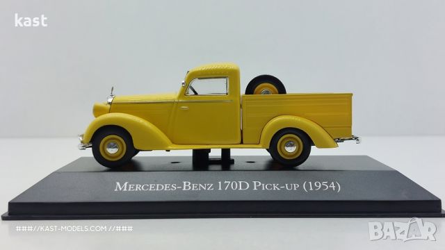 KAST-Models Умален модел на Mercedes 170D 1954 Altaya 1/43, снимка 2 - Колекции - 46170672