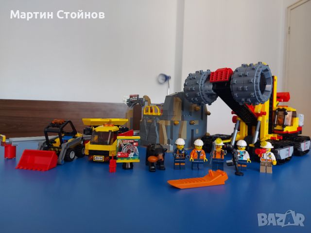 Лего Сити Мина/Lego City Mining Experts Site, снимка 1 - Конструктори - 46683610