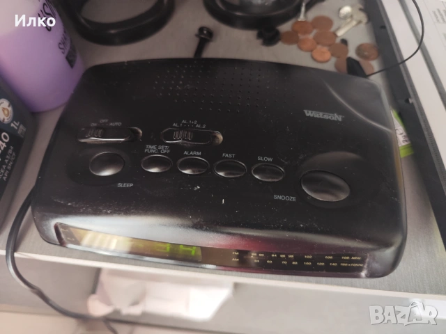 Радио аларма и часовник , снимка 2 - Радиокасетофони, транзистори - 54216200