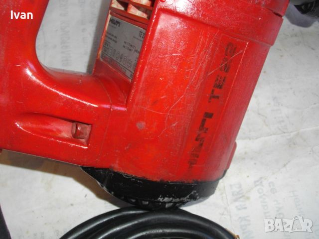 HILTI TE 22 - Made in Liechtenstein Перфоратор Къртач Оригинален Лихтенщайн 520W/440 об/мин-ОТЛИЧЕН, снимка 15 - Други инструменти - 46725906