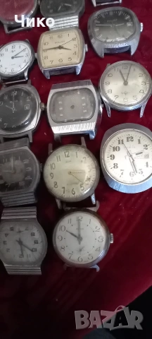 40бр руски механични ръчни мъжки часовници , снимка 13 - Антикварни и старинни предмети - 53713072