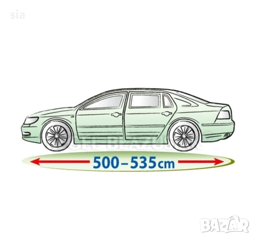 Покривало Kegel серия Mobile размер XXL сиво за седан, снимка 3 - Аксесоари и консумативи - 52533792