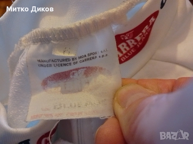 Nalini Carrera винтидж маркова колоездачна тениска размер М, снимка 7 - Велосипеди - 53697116