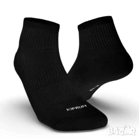 Мъжки чорапи за бягане Kiprun, 3 чифта, Черни, 35-50, снимка 1 - Мъжки чорапи - 46130403