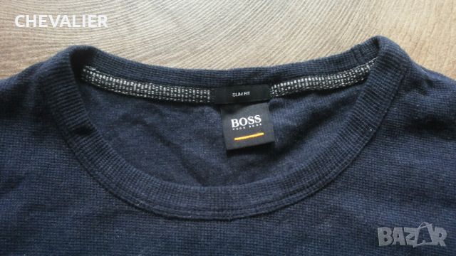 HUGO BOSS Slim fit Tempest Long Sleeve Shirt Размер M - L мъжка блуза 2-63, снимка 8 - Блузи - 46760996