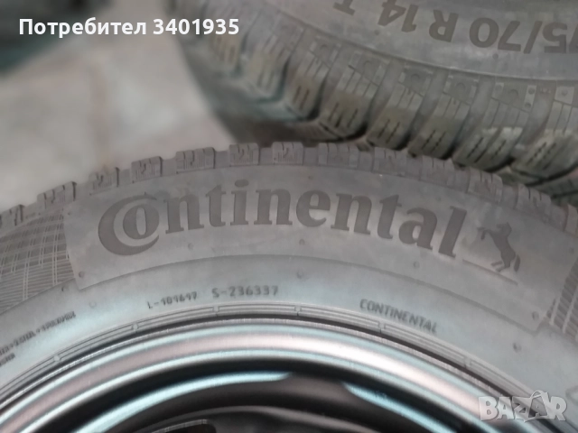 Джанти Vw 14" с гуми, снимка 6 - Гуми и джанти - 52706849