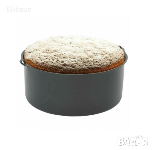 Кошница Voltz, 15 и 20 см, въгл. стомана, незал. покр., Черна