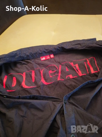 Original Puma X Ducati Short Sleeve Shirt, снимка 6 - Ризи - 50679182