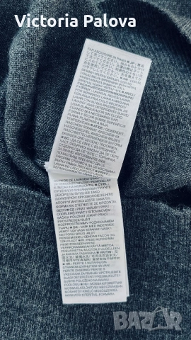 Луксозно поло унисекс GAP 100% Extra Fine Merino Wool като коприна, снимка 10 - Блузи с дълъг ръкав и пуловери - 53567119