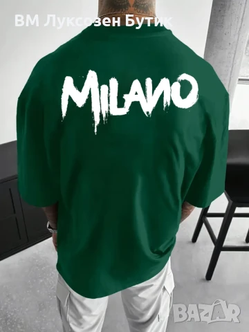 🏙️ URBAN STREET FASHION – “MILANO” EDITION, снимка 5 - Тениски - 51178970