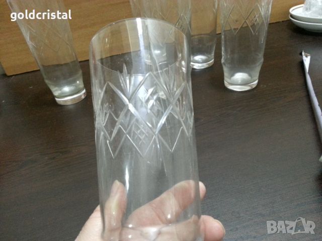 Ретро кристални чаши , снимка 2 - Антикварни и старинни предмети - 45906537