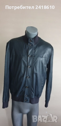 Brunello Cucinelli Leather Jacket Mens Size цНОВО! ОРИГИНАЛ! Мъжко Яке Ест. кожа!