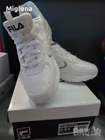 Сникърси FILA - Mastermind 1011059.1FG White   uk 10.5 - eur 45 - cm 29.5 , снимка 1 - Маратонки - 47654039