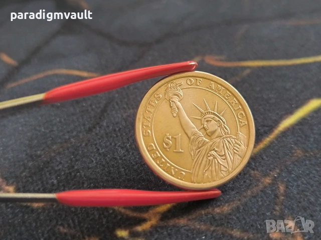 Монета - САЩ - 1 долар (Хърбърт Хувър) UNC | 2014г., снимка 2 - Нумизматика и бонистика - 54007033