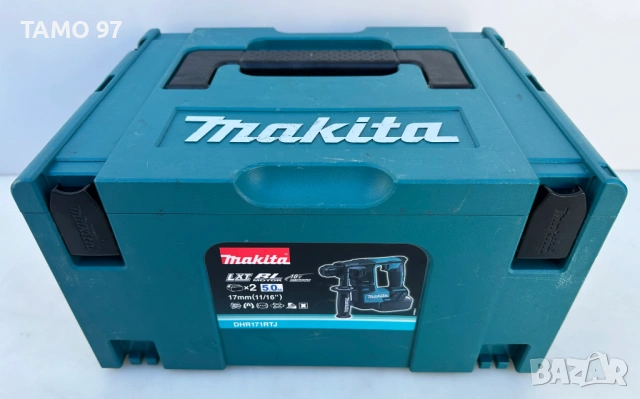 Makita DHR171 - Безчетков акумулаторен перфоратор 2x18V 5.0Ah като нов!, снимка 9 - Перфоратори - 53223704