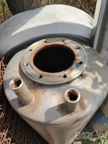 Хромникелов водо съдържател за бойлер 80 литра, снимка 4 - Бойлери - 54196792