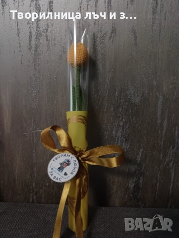 Плетени лалета, снимка 2 - Други стоки за дома - 54020298