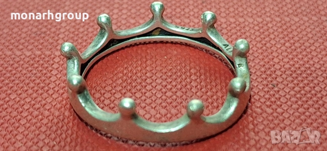 Сребърен пръстен, снимка 2 - Пръстени - 52713822