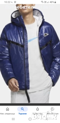 Nike Windrunner Mens Jacket Size L /XL  НОВО! ОРИГИНАЛ! Мъжко Зимно  Яке!, снимка 6 - Якета - 52773437